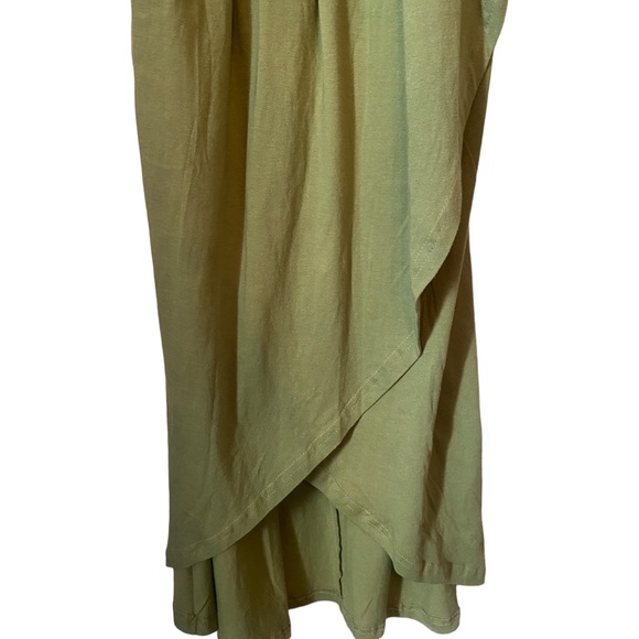 The Royal Standard Olive Green Cuffed Short Sleeve Tie Waist… - Picture 4 of 15